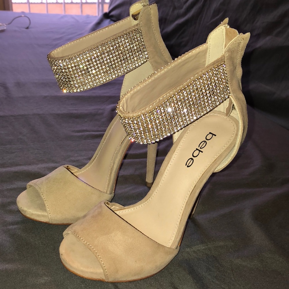 Bebe sparkly heels